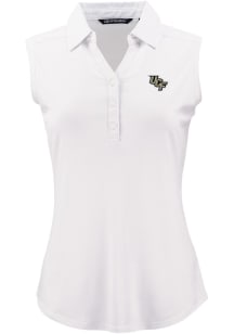 Cutter and Buck UCF Knights Womens White Forge Eco Polo Shirt