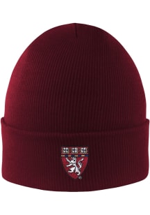 LogoFit Harvard Crimson Crimson North Pole Mens Knit Hat