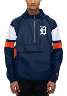 New Era Detroit Tigers Mens Navy Blue Leisure Pullover Jackets