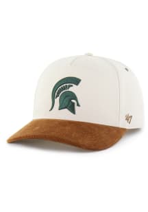 47 Michigan State Spartans Carhartt Undyed Clean Up Adjustable Hat - White