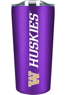 Washington Huskies 18oz Soft Touch Stainless Tumbler - Purple