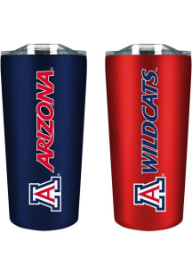 Arizona Wildcats Set of 2 18oz Soft Touch Stainless Tumbler - Navy Blue