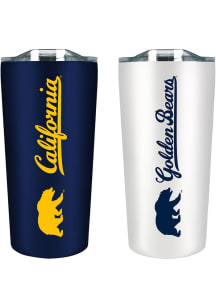 Cal Golden Bears Set of 2 18oz Soft Touch Stainless Tumbler - Navy Blue