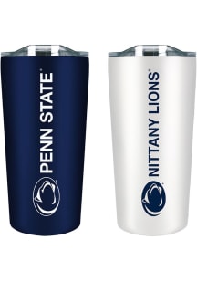 Penn State Nittany Lions Set of 2 18oz Soft Touch Stainless Tumbler - Navy Blue