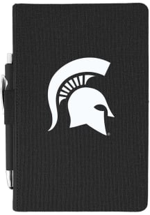 Michigan State Spartans Journal Notebook and Folder - Black