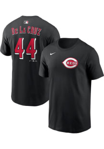 Elly De La Cruz Cincinnati Reds Black Alternate Short Sleeve Player T Shirt