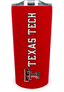 Texas Tech Red Raiders Team Logo 18oz Soft Touch Stainless Steel Tumbler - Red