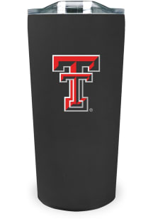 Texas Tech Red Raiders Team Logo 18oz Soft Touch Stainless Steel Tumbler - Black