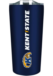 Kent State Golden Flashes 18 oz Soft Touch Stainless Steel Tumbler - Navy Blue