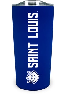 Saint Louis Billikens 18 oz Soft Touch Stainless Steel Tumbler - Blue