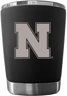 Nebraska Cornhuskers 12 oz Low Ball Stainless Steel Tumbler - Black