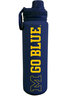 Michigan Wolverines 24oz Stainless Steel Bottle - Blue