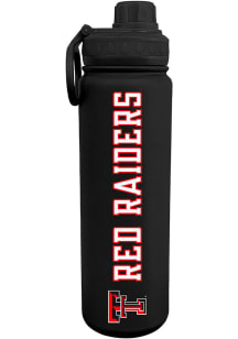 Texas Tech Red Raiders 24oz Stainless Steel Bottle - Black