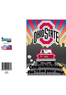 Ohio State Buckeyes Acceptance Card - Red