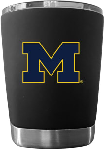 Michigan Wolverines 12oz Low Ball Stainless Steel Tumbler - Black