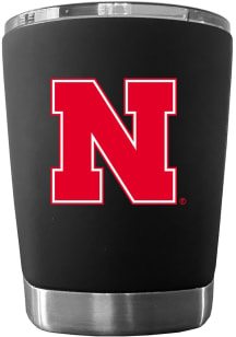 Nebraska Cornhuskers 12oz Low Ball Stainless Steel Tumbler - Black