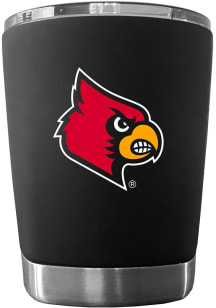 Louisville Cardinals 12oz Low Ball Stainless Steel Tumbler - Black