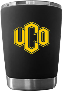 Central Oklahoma Bronchos 12oz Low Ball Stainless Steel Tumbler - Black