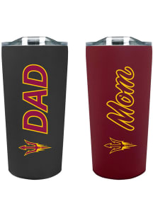 Arizona State Sun Devils Mom/Dad 2pk Stainless Steel Tumbler - Maroon