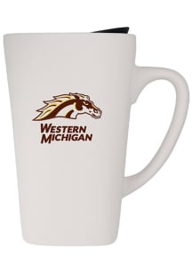 Western Michigan Broncos 16oz Soft Touch Ceramic Mug - White