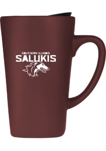 Southern Illinois Salukis 16oz Soft Touch Ceramic Mug - Maroon