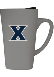 Xavier Musketeers 16oz Soft Touch Ceramic Mug - Grey