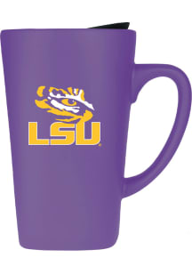 LSU Tigers 16oz Soft Touch Ceramic Mug - Purple
