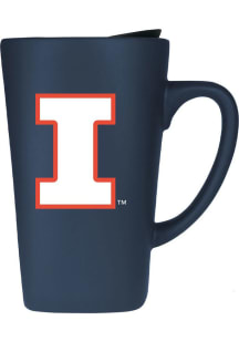 Illinois Fighting Illini 16oz Ceramic Mug - Navy Blue