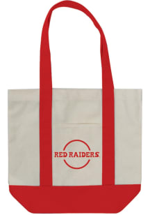 Texas Tech Red Raiders White Mini Canvas Tote