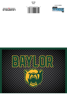 Baylor Bears baylor blank card Card - Green