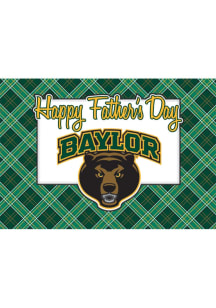 Baylor Bears Baylor Fathers day Card - Green