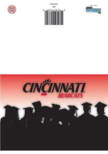 Cincinnati Bearcats Graduation Card - Black