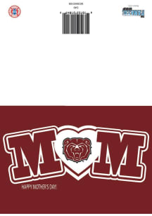 Missouri State Bears MO St Mday Card - Maroon