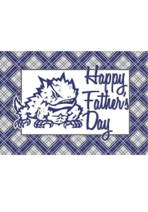 TCU Horned Frogs TCU Fday Card - Purple