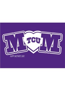 TCU Horned Frogs TCU Mday Card - Purple