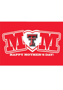 Texas Tech Red Raiders TT Mday Card - Red