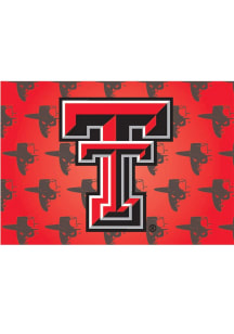 Texas Tech Red Raiders Logo Card - Red