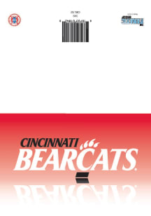 Cincinnati Bearcats CINCY BDAY Card - Red