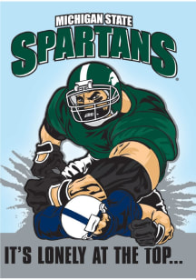 Michigan State Spartans Rival Card - Green