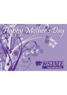 K-State Wildcats Mothers Day Card - Purple