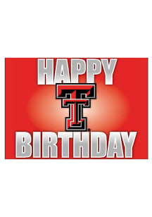 Texas Tech Red Raiders Gift Card Design Card - Red
