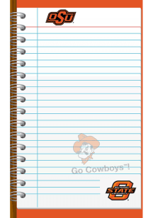 Oklahoma State Cowboys Memo Notebook - Orange