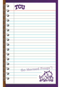 TCU Horned Frogs Memo Notebook and Folder - Purple