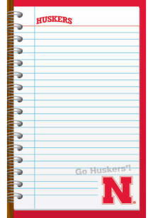 Nebraska Cornhuskers Memo Notebook and Folder - Red