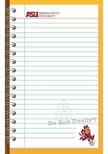 Arizona State Sun Devils Memo Notebook - White