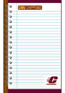 Central Michigan Chippewas Memo Notebook and Folder - Maroon