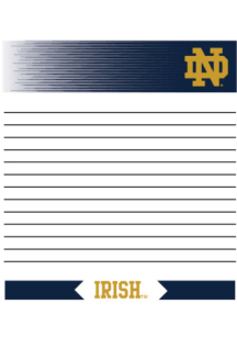 Notre Dame Fighting Irish Small Memo Notepad