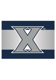 Xavier Musketeers team logo on the outside with a blank card inside Card - Navy Blue