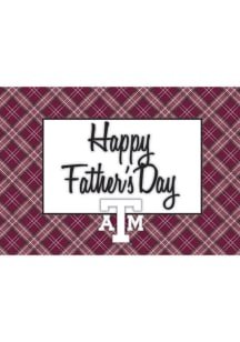 Texas A&M Aggies Fathers Day Card - Red