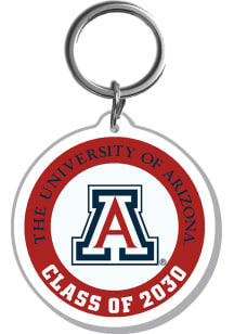 Arizona Wildcats 2030 Acrylic Keychain - Navy Blue